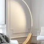 مصباح ليد علي شكل قمر مودرن