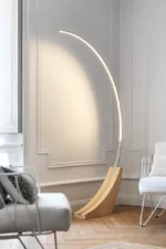 مصباح ليد علي شكل قمر مودرن