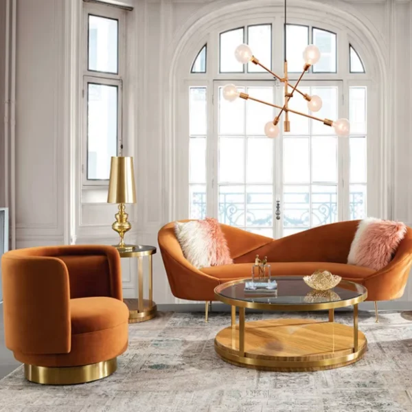 طقم كنب علي الطراز الاوروبي