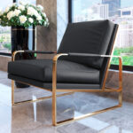 ⁦كرسي مفرد من تصميم بسيط⁩ - الصورة ⁦4⁩