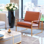 ⁦كرسي مفرد من تصميم بسيط⁩ - الصورة ⁦6⁩