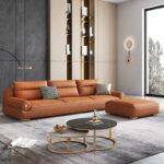 كنب زاوية مودرن على الطراز الاوروبي