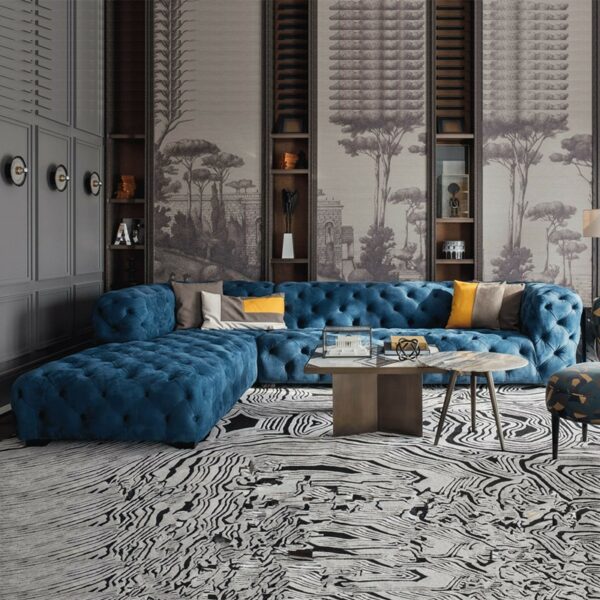 كنب زاوية من تصميم كابتوني