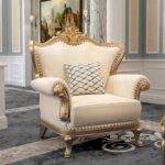 ⁦طقم كنب كلاسيكي علي الطراز الملكي⁩ - الصورة ⁦3⁩