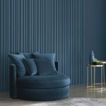 كرسي مفرد مودرن بتصميم دائري