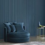 كرسي مفرد مودرن بتصميم دائري