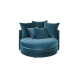 ⁦كرسي مفرد مودرن بتصميم دائري جديد ومختلف جدا⁩ - الصورة ⁦4⁩