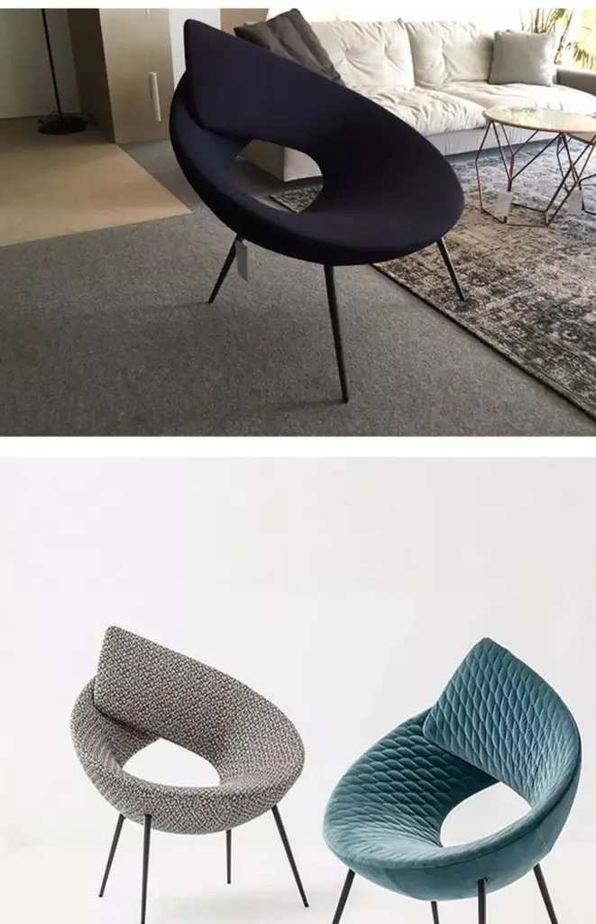 كرسي مفرد بشكل حديث