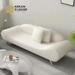 كنب مودرن منحني من تصميم فخم