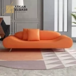 كنب مودرن منحني من تصميم فخم