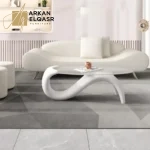 كنب مودرن منحني من تصميم فخم