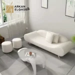 كنب مودرن منحني من تصميم فخم