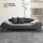 كنب مودرن منحني من تصميم فخم