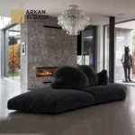 كنب زاوية مودرن بتصميم سحابي