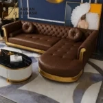 كنب زاوية بتصميم امريكي حديث