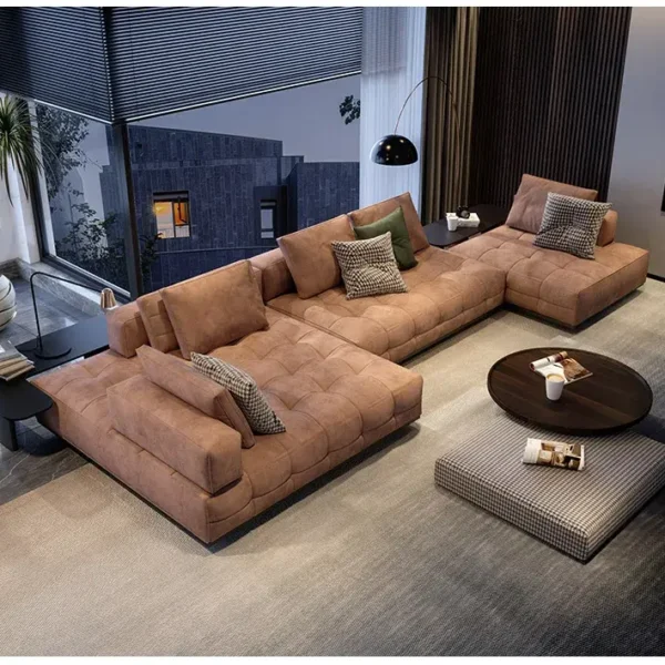 كنب زاوية فخم بتصميم 2024