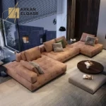 كنب زاوية فخم بتصميم مودرن