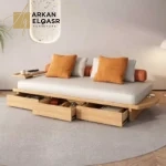 كنب مودرن بمساحات تخزين متعددة