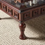 ⁦طاولة قهوة بسطح زجاج بتصميم نورثبروك⁩ - الصورة ⁦4⁩