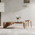 ⁦طاولة قهوة وخدمة حلزونية⁩ - الصورة ⁦2⁩