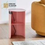 طاولة جانبية بسطح معدني - أمستردام