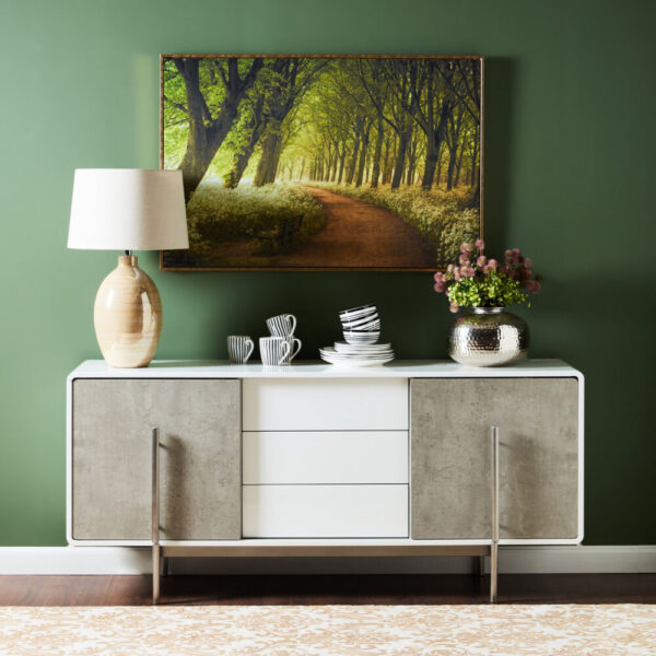 بوفية بتصميم أنيق وخامات عالية الجودة