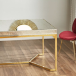 ⁦طاولة سفرة 12 مقعدًا بسطح زجاجي⁩ - الصورة ⁦5⁩