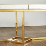 ⁦طاولة سفرة 12 مقعدًا بسطح زجاجي⁩ - الصورة ⁦4⁩