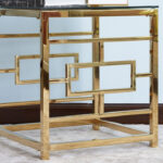 ⁦طاولة جانبية بسطح زجاج - تيرينس⁩ - الصورة ⁦3⁩