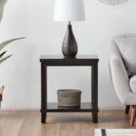 ⁦طاولة جانبية بسطح خشبي من ماريلاند⁩ - الصورة ⁦2⁩