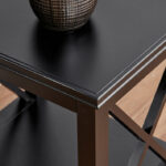 ⁦طاولة جانبية بسطح خشبي من ماريلاند⁩ - الصورة ⁦4⁩