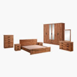 ⁦غرفة نوم كاملة بتصميم بسيط⁩ - الصورة ⁦3⁩