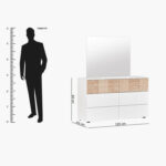 ⁦طقم غرفة نوم جاردينيا⁩ - الصورة ⁦17⁩