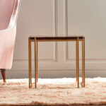 ⁦طاولة جانبية بسطح زجاج - بلاست⁩ - الصورة ⁦2⁩