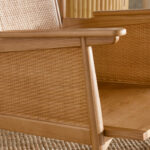 ⁦كرسي بذراعين بتصميم أودينس⁩ - الصورة ⁦7⁩