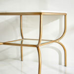 ⁦طاولة جانبية بسطح رخامي - أليكسا⁩ - الصورة ⁦3⁩