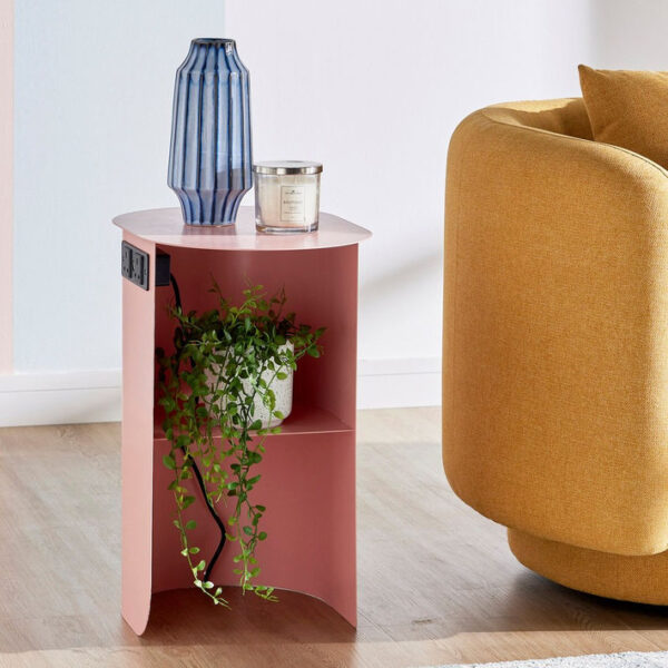 طاولة جانبية بسطح معدني - أمستردام