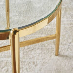 ⁦طاولة جانبية بسطح زجاج - مالوري⁩ - الصورة ⁦2⁩