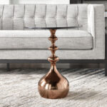 ⁦طاولة جانبية بسطح رخام - كاسيا⁩ - الصورة ⁦3⁩