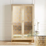 ⁦بوفية بتصميم فاخر وقاعدة معدنة صلبة⁩ - الصورة ⁦8⁩