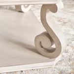 ⁦طاولة قهوة خشب بتصميم جوان⁩ - الصورة ⁦3⁩