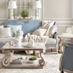 ⁦طاولة قهوة خشب بتصميم جوان⁩ - الصورة ⁦4⁩