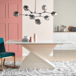 ⁦طاولة سفرة +8 مقاعد بتصميم أنيق⁩ - الصورة ⁦2⁩