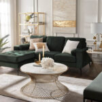 ⁦طاولة جانبية بسطح رخام - جاردينر⁩ - الصورة ⁦4⁩