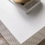 ⁦طاولة قهوة بتصميم مربع⁩ - الصورة ⁦4⁩