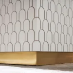 ⁦طاولة قهوة بتصميم مربع⁩ - الصورة ⁦5⁩