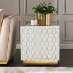 ⁦طاولة جانبية بسطح خشبي - دوريان⁩ - الصورة ⁦2⁩