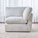 ⁦كنب مفرد ويدج قماش⁩ - الصورة ⁦3⁩