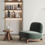 ⁦كرسي مفرد بتصميم مودرن⁩ - الصورة ⁦2⁩