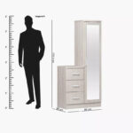 ⁦طقم غرفة نوم كينج من فانكوفر⁩ - الصورة ⁦7⁩